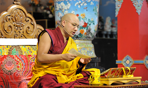 The Gyalwang Karmapa Commences Kagyu Gunchö Teachings
